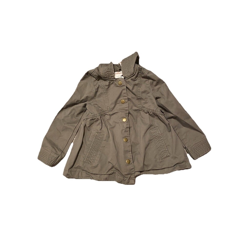 Aspen Kids Girls Lightweight Zip Jacket With Hood Sz 2T